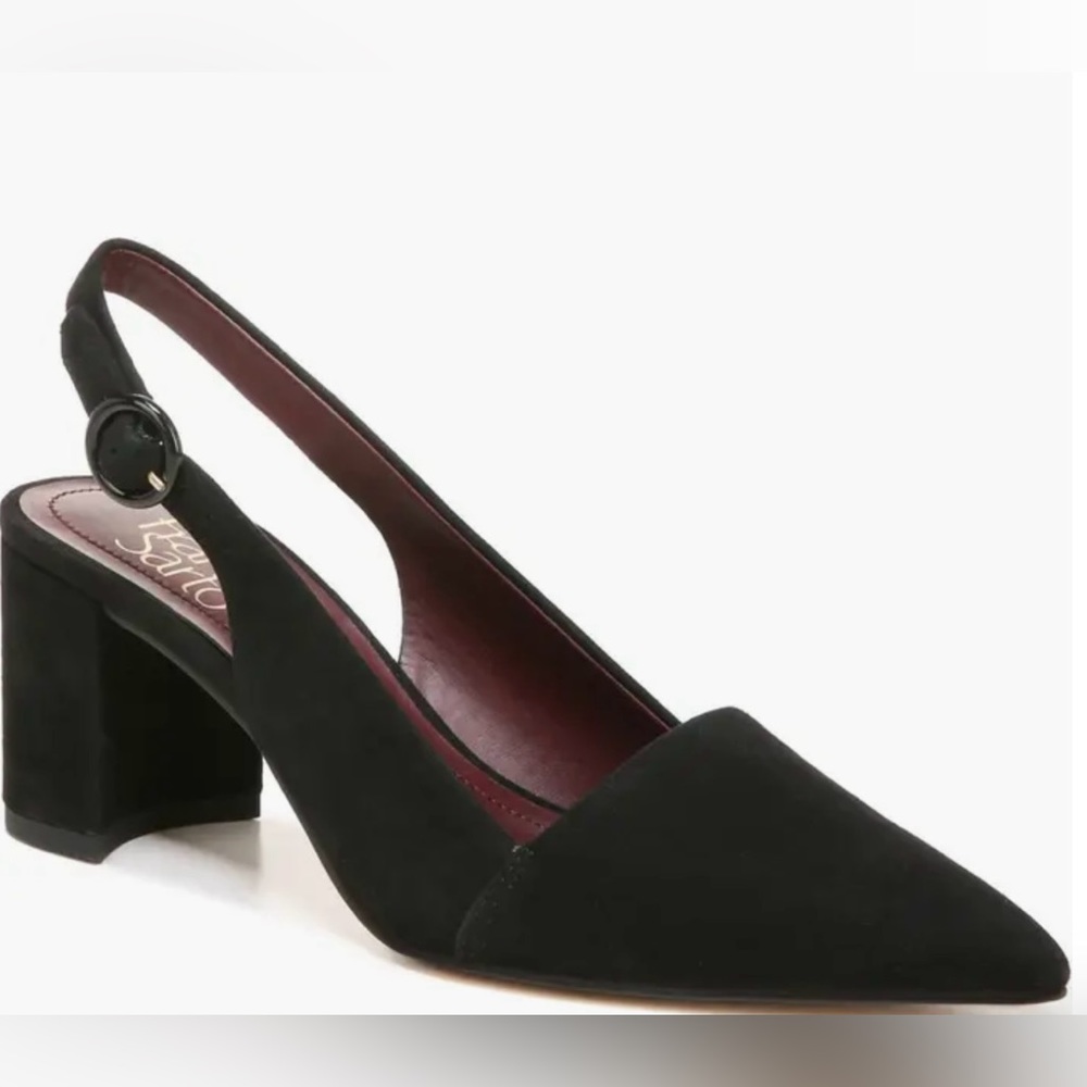 Franco Sarto Trista Slingback block heel pump